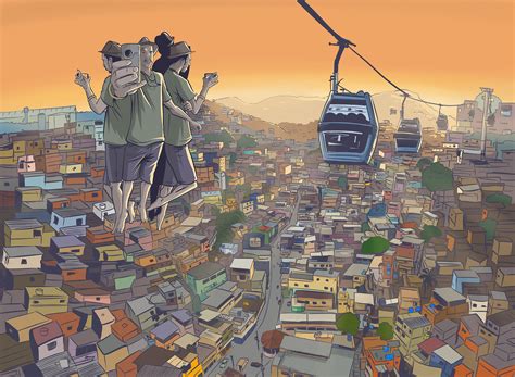 desenho de cria de favela